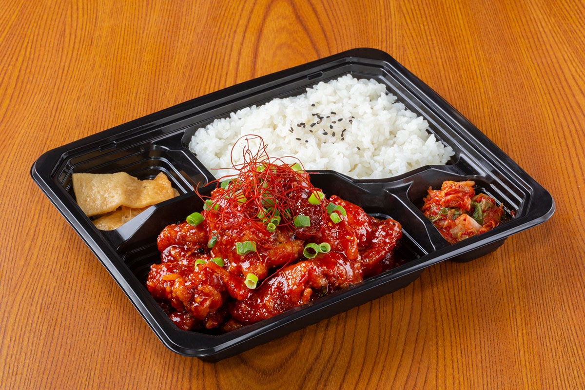 豚大門市場 ヤンニョムチキン弁当