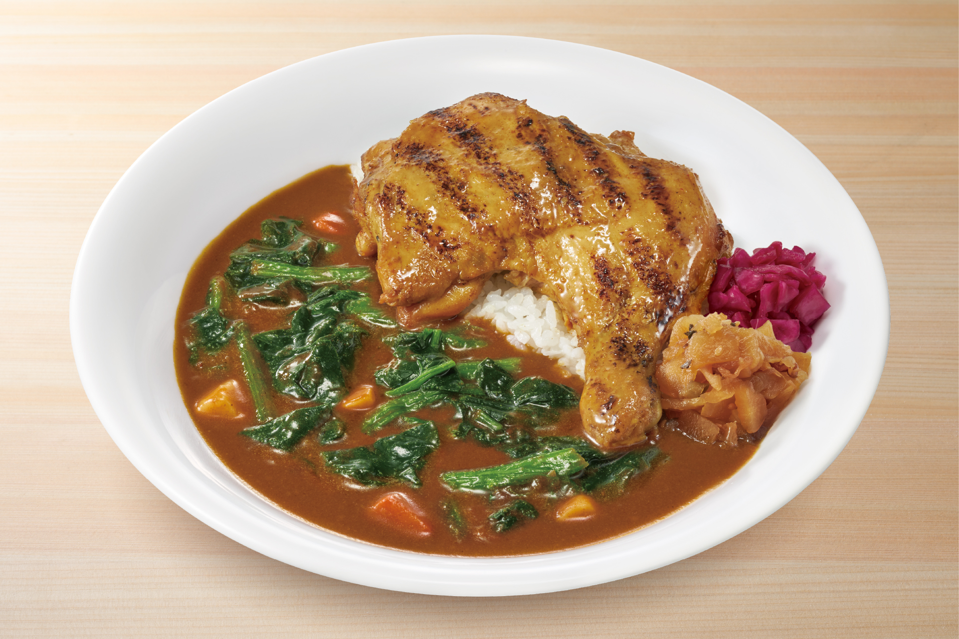 すき家 ほうれん草ほろほろチキンカレー