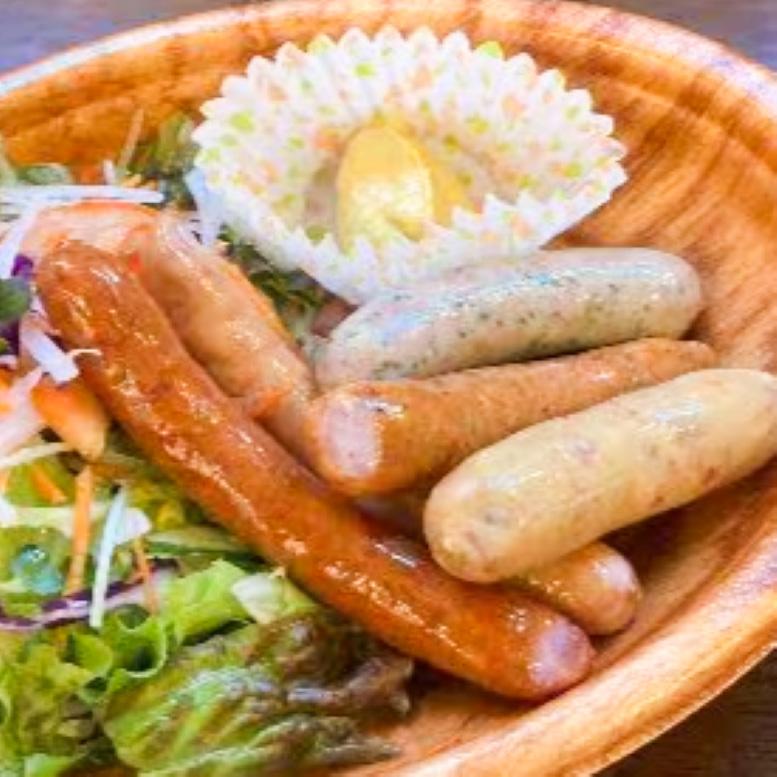 トラットリア シェ ラパン ソーセージ5種盛り合わせ