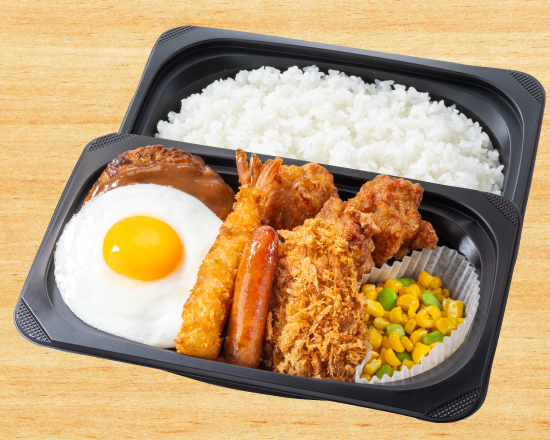 ガスト 元気盛りデラックス弁当