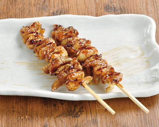 魚民 鶏皮串(2本)