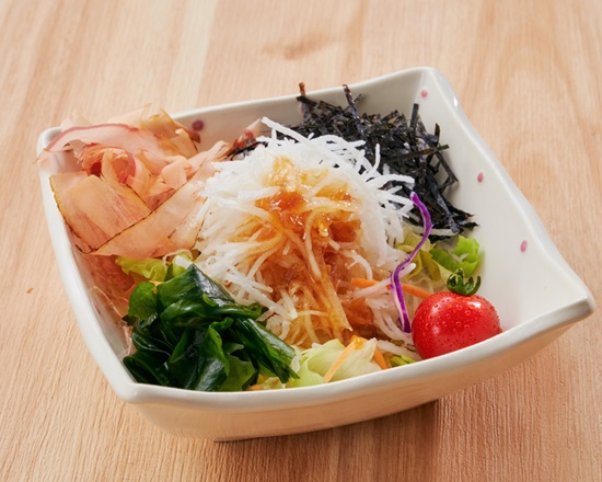 夢庵 ミニ大根サラダ(玉ねぎ醤油ドレッシング)