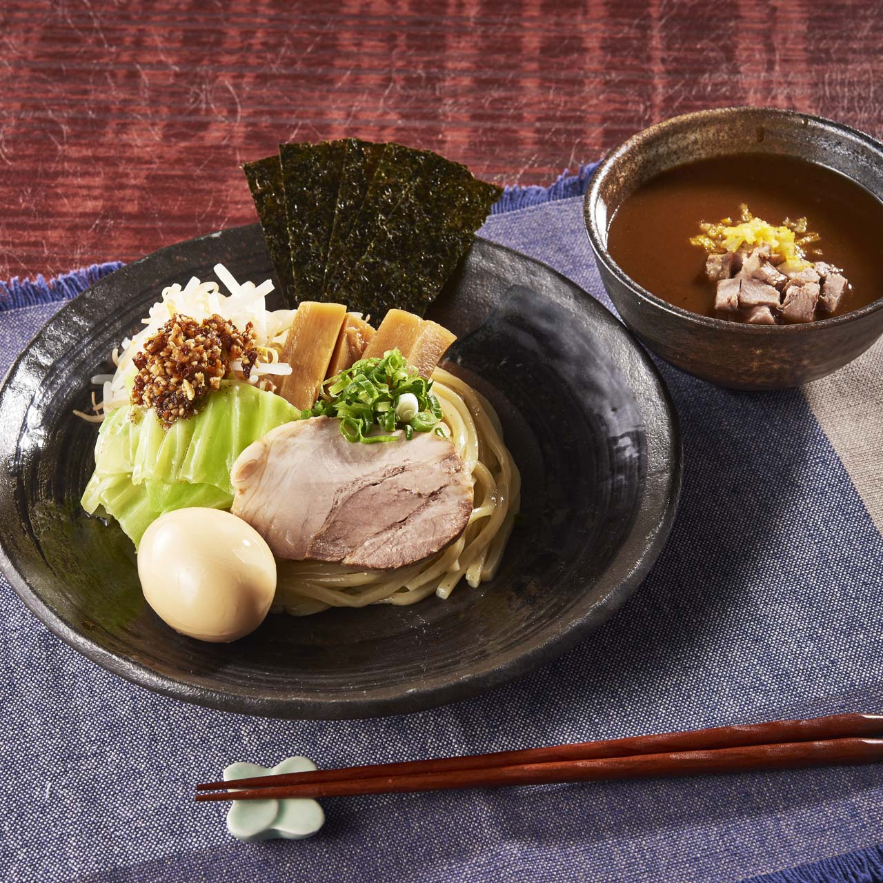 味玉 つけ麺 魚介×豚骨の濃厚Wスープ (麺200g)