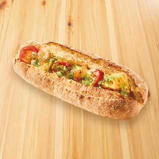 オリーブの丘 カスクートサンド～バジルチキンマヨ～