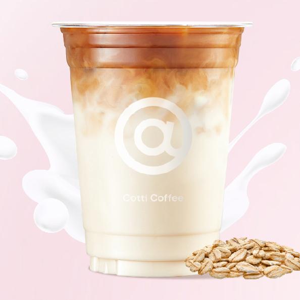 cotti coffee オーツミルクラテ