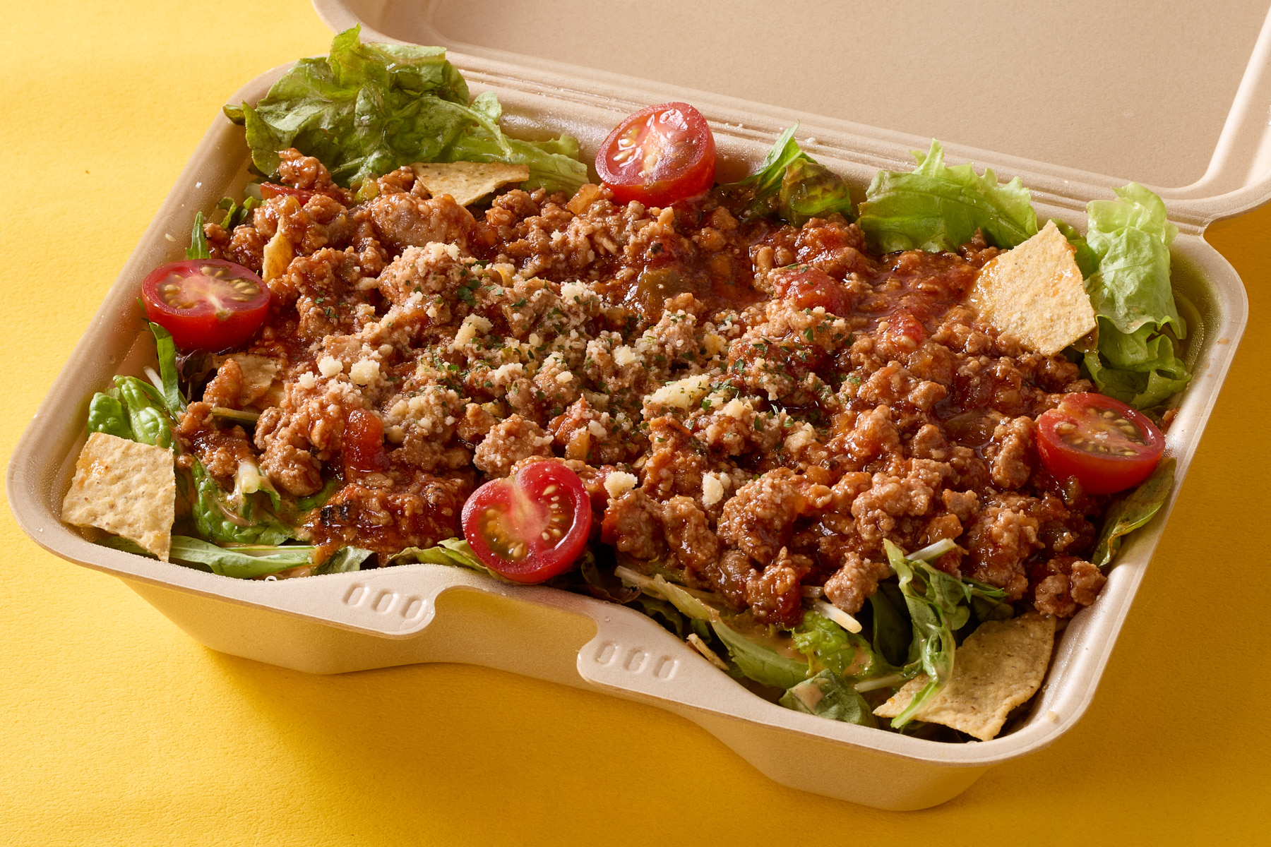 天才のタコライス 【ボリューム満点】タコミート大盛りタコライス Large Taco Rice