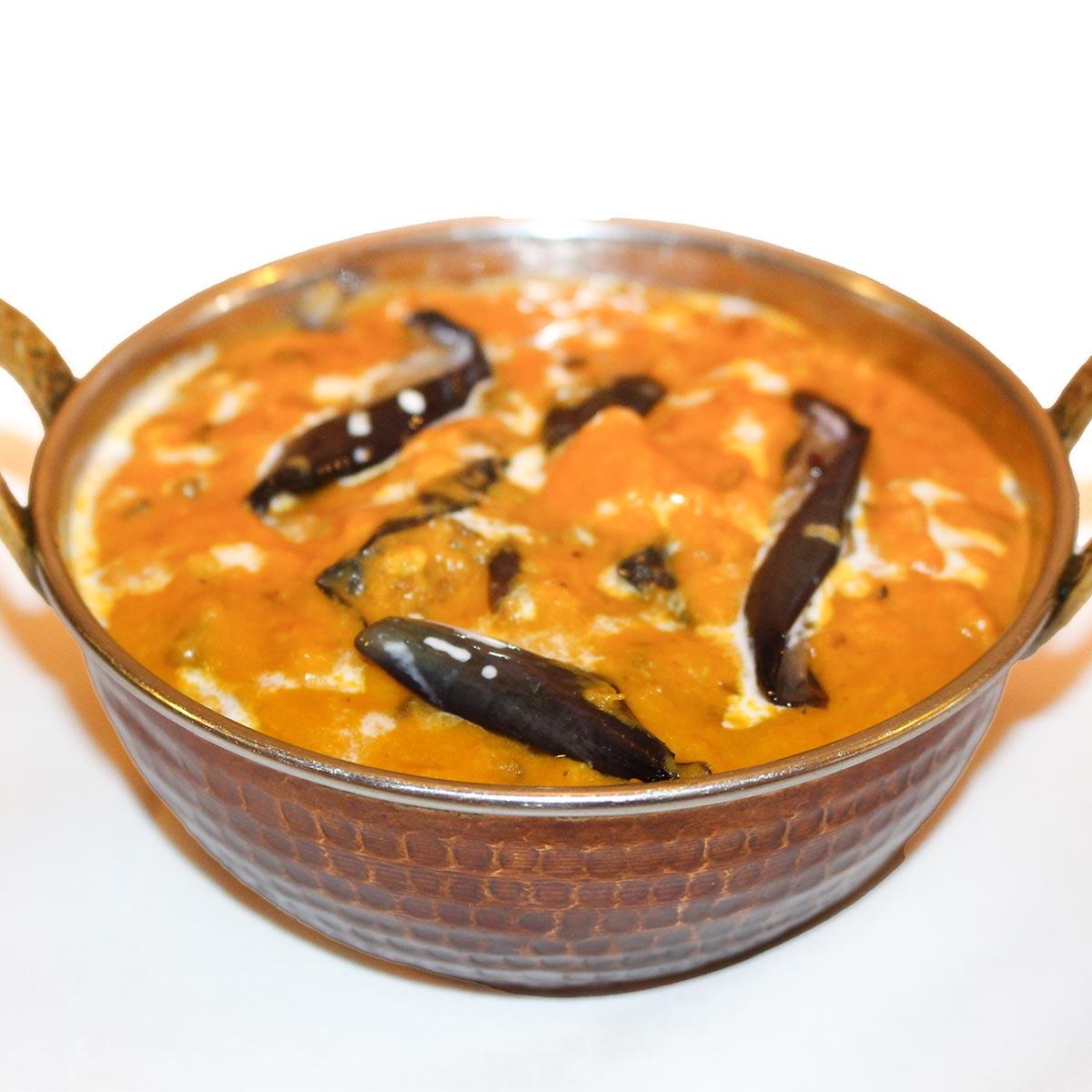 インド料理 ラム 6.キーマ＆ナス / Keema and Brinjal