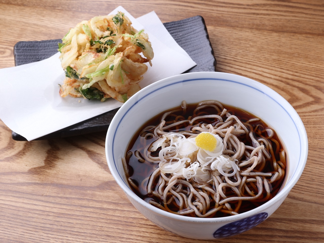 どんまつ 【温】かき揚げ天そば