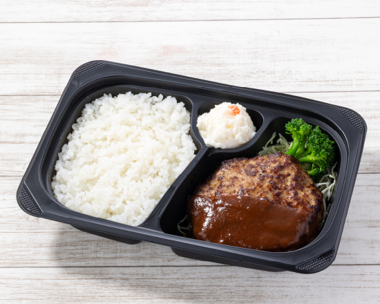 ジョナサン MO)ハンバーグデミグラス弁当