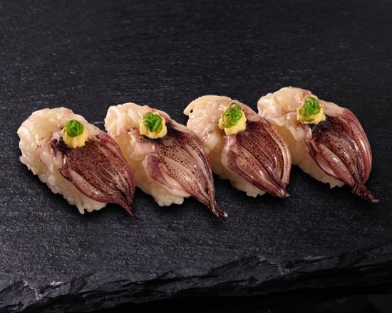 ちよだ鮨 やりいかげそ・しょうが(4貫)