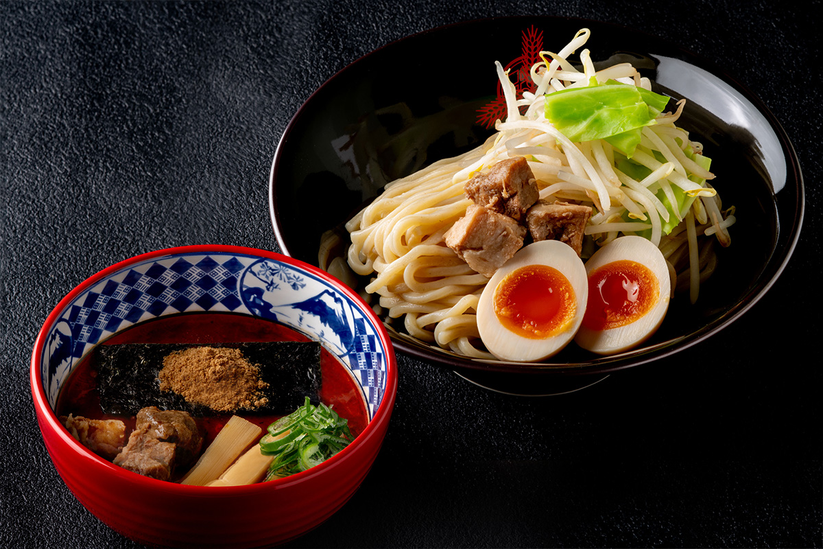 出前つけ麺専門店 三田製麺所 全部のせ辛つけ麺