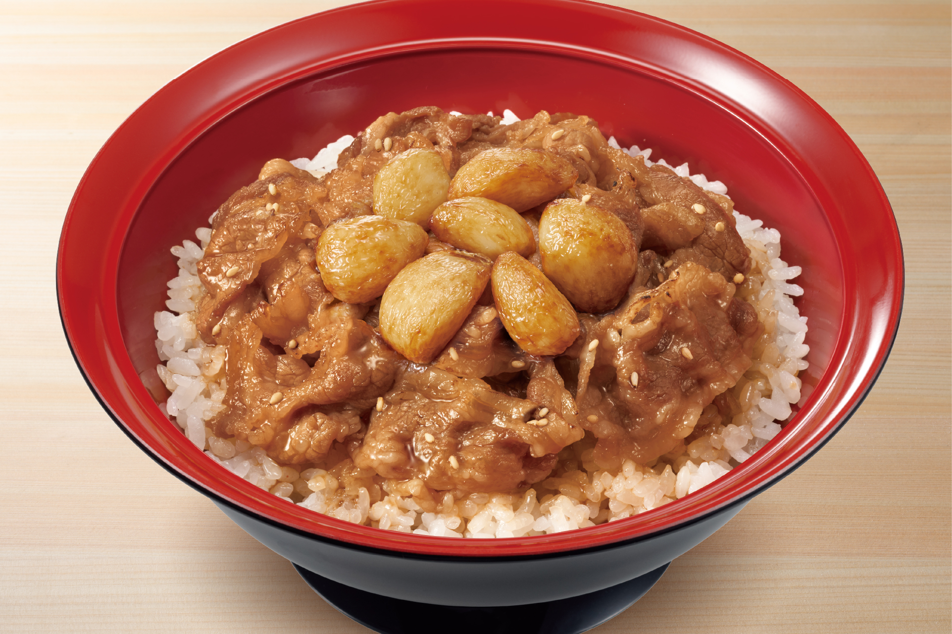 すき家 にんにく牛カルビ焼肉丼