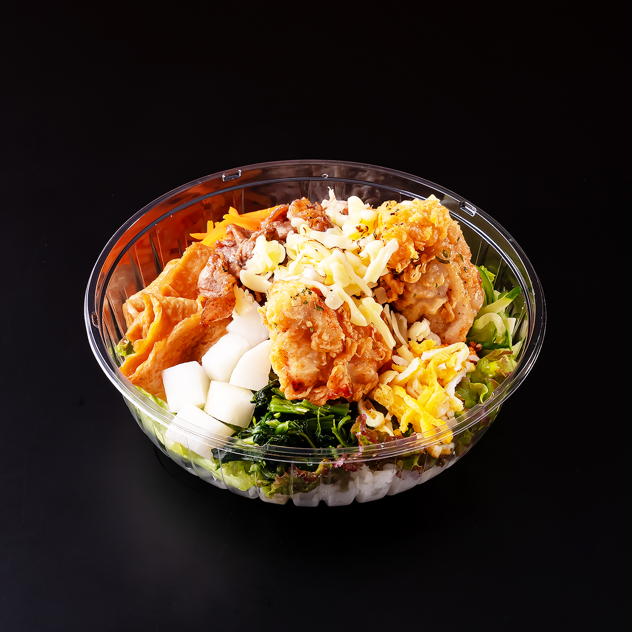 カマロチキン チーズプルコギサラダビビンバチキン