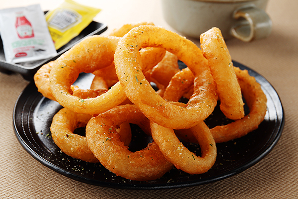 黒毛和牛ハンバーグ専門店 福よし オニオンリング (S/M)