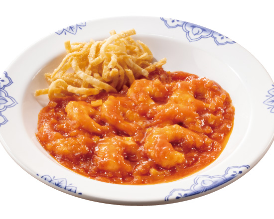 バーミヤン 海老のチリソース