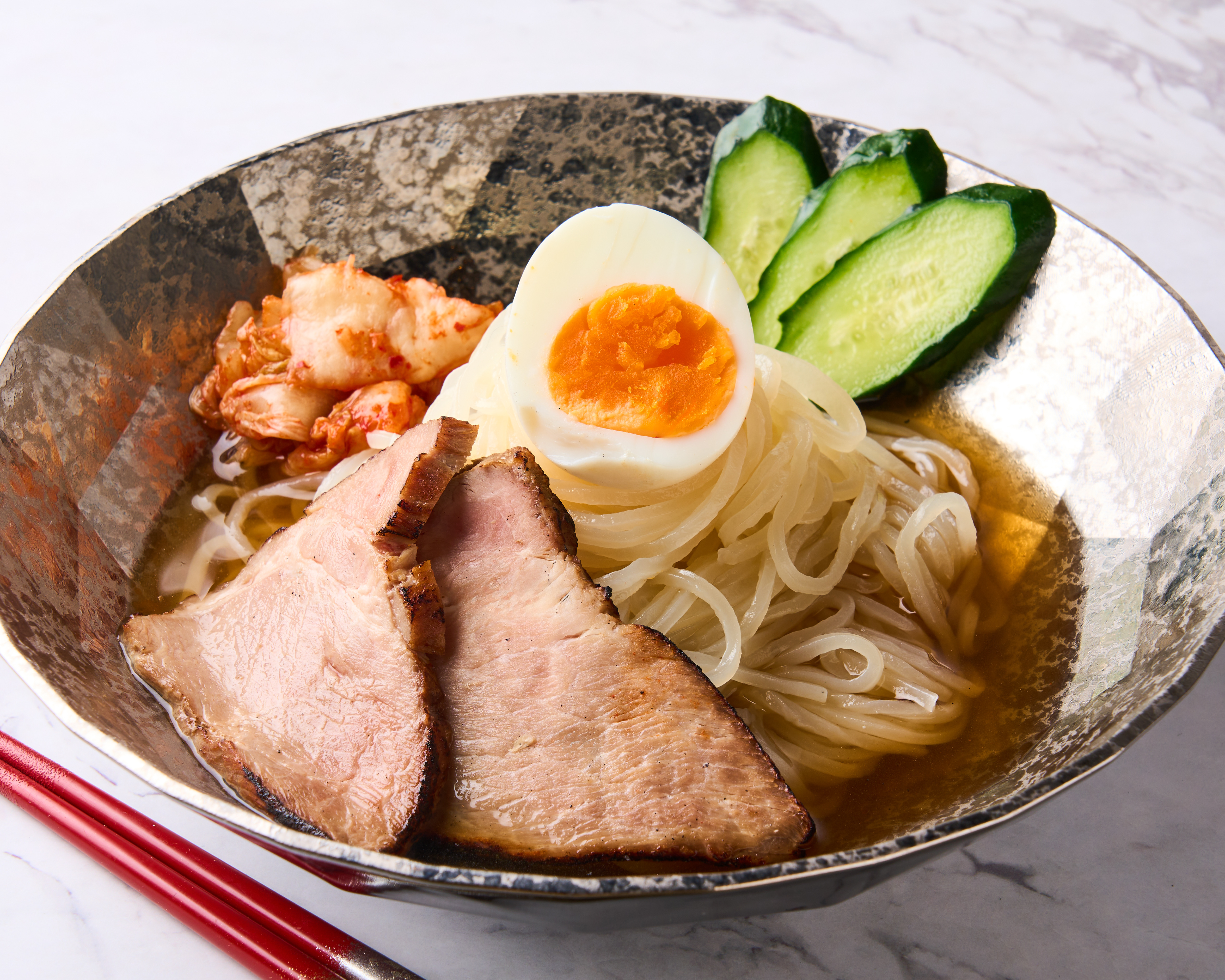 東京冷麺スタンド人気No.1 美味しい盛岡冷麺 Delicious Morioka Cold Noodles