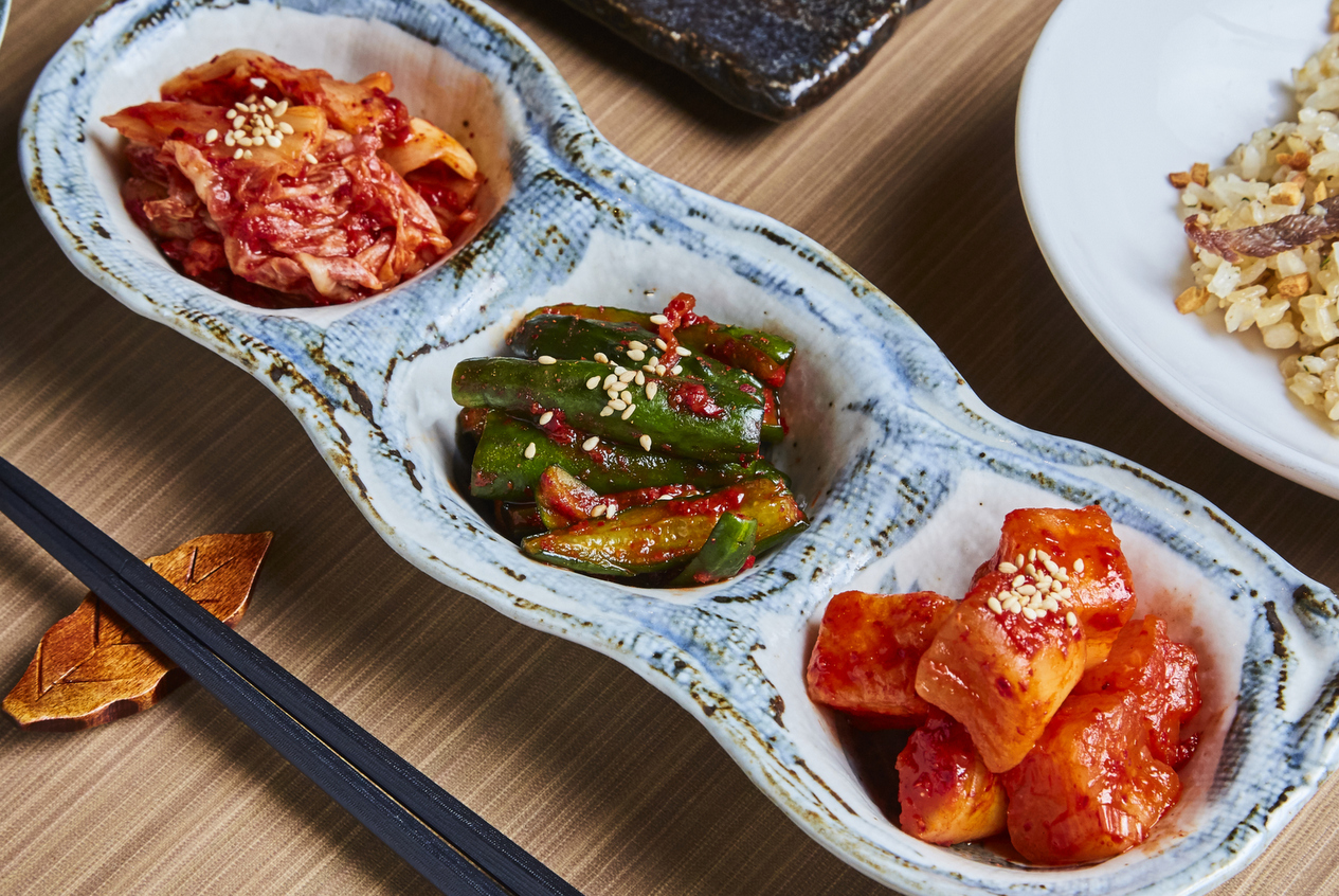 土古里 キムチ3種盛合せ