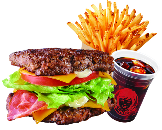 ウェンディーズ ・ファーストキッチン ワイルドロックセット