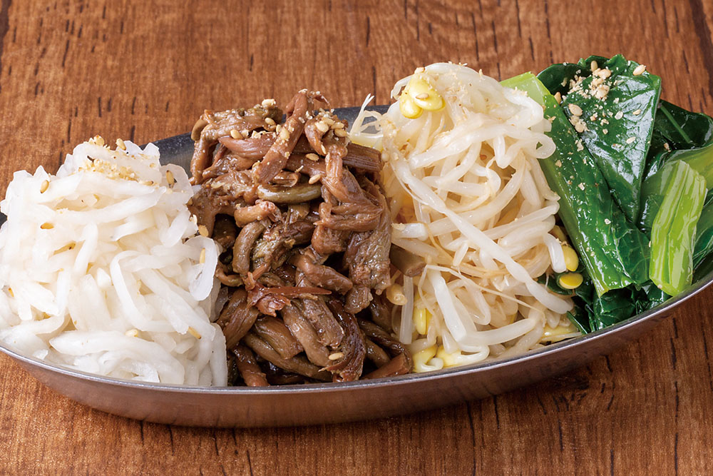 豚大門市場 ナムル 4種盛り合わせ