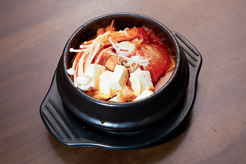 兄夫食堂人気No.1 スン豆腐チゲライス付き Silken Tofu Jjigae Rice set