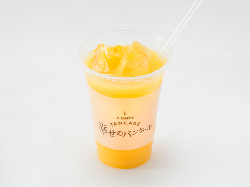 幸せのパンケーキ オレンジジュース