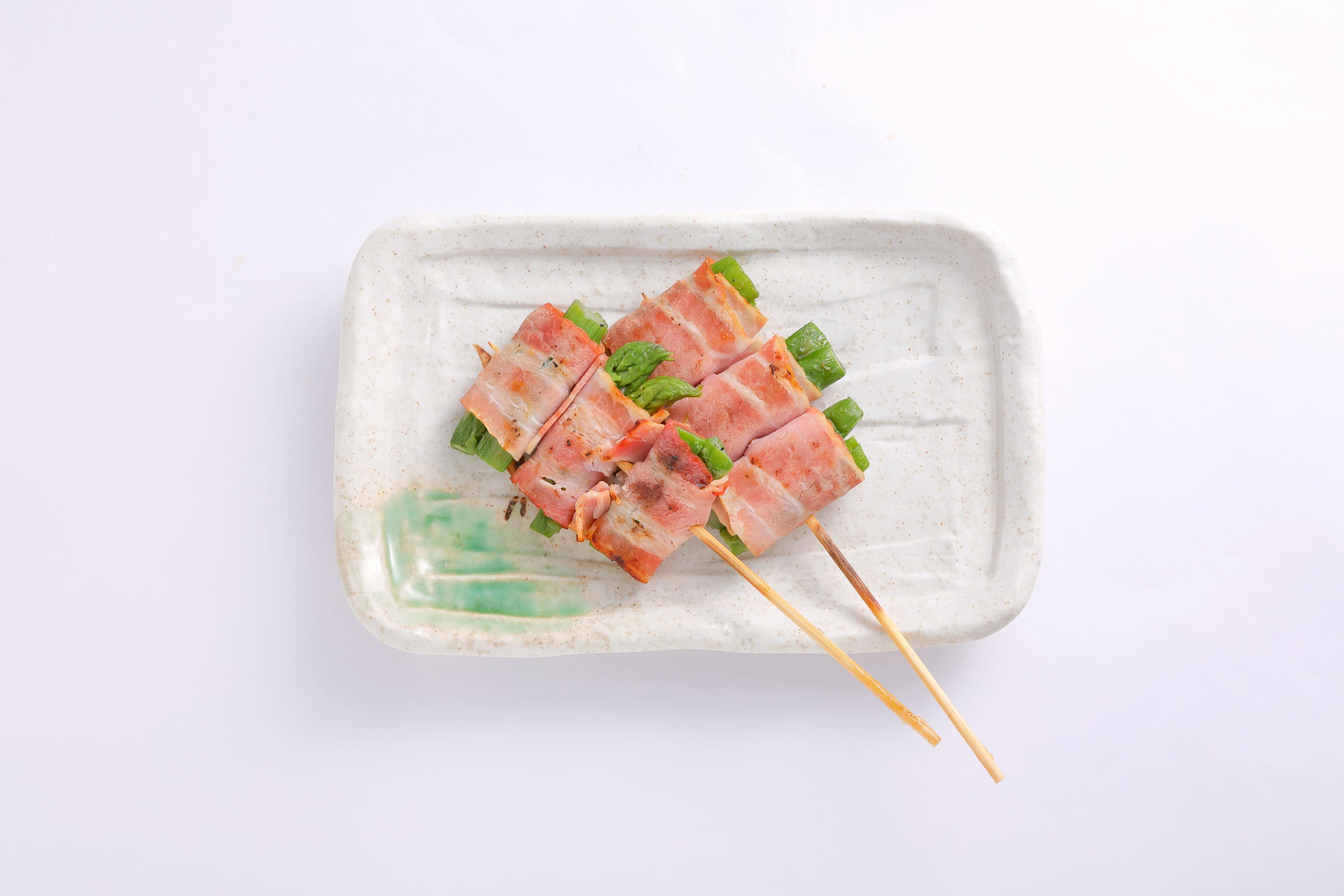 山の猿 アスパラベーコン串(2本)