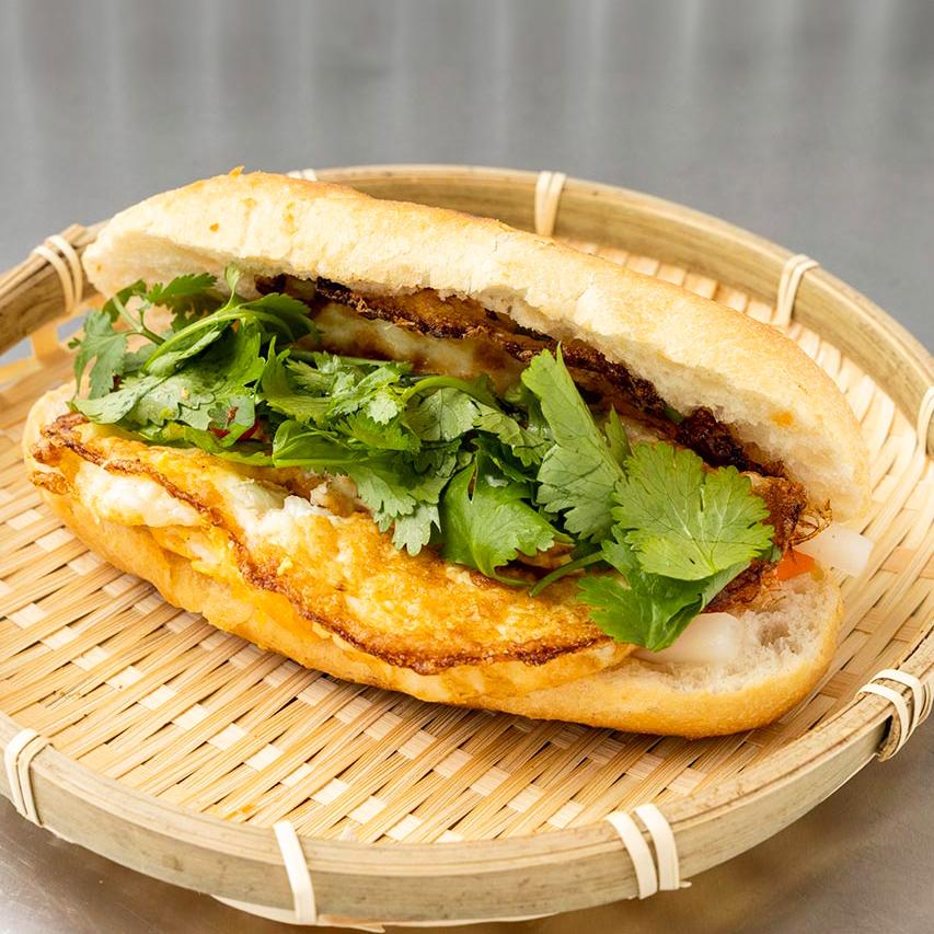 バインミー バーバー バインミーオプラー Bánh mì ốp la