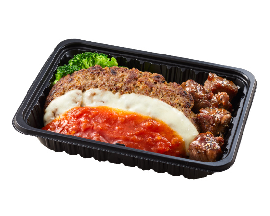 ジョイフル チーズハンバーグ＆プライムサイコロステーキ(単品）