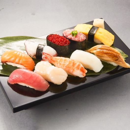 十徳や 彩寿司盛【1人前】≪10貫≫