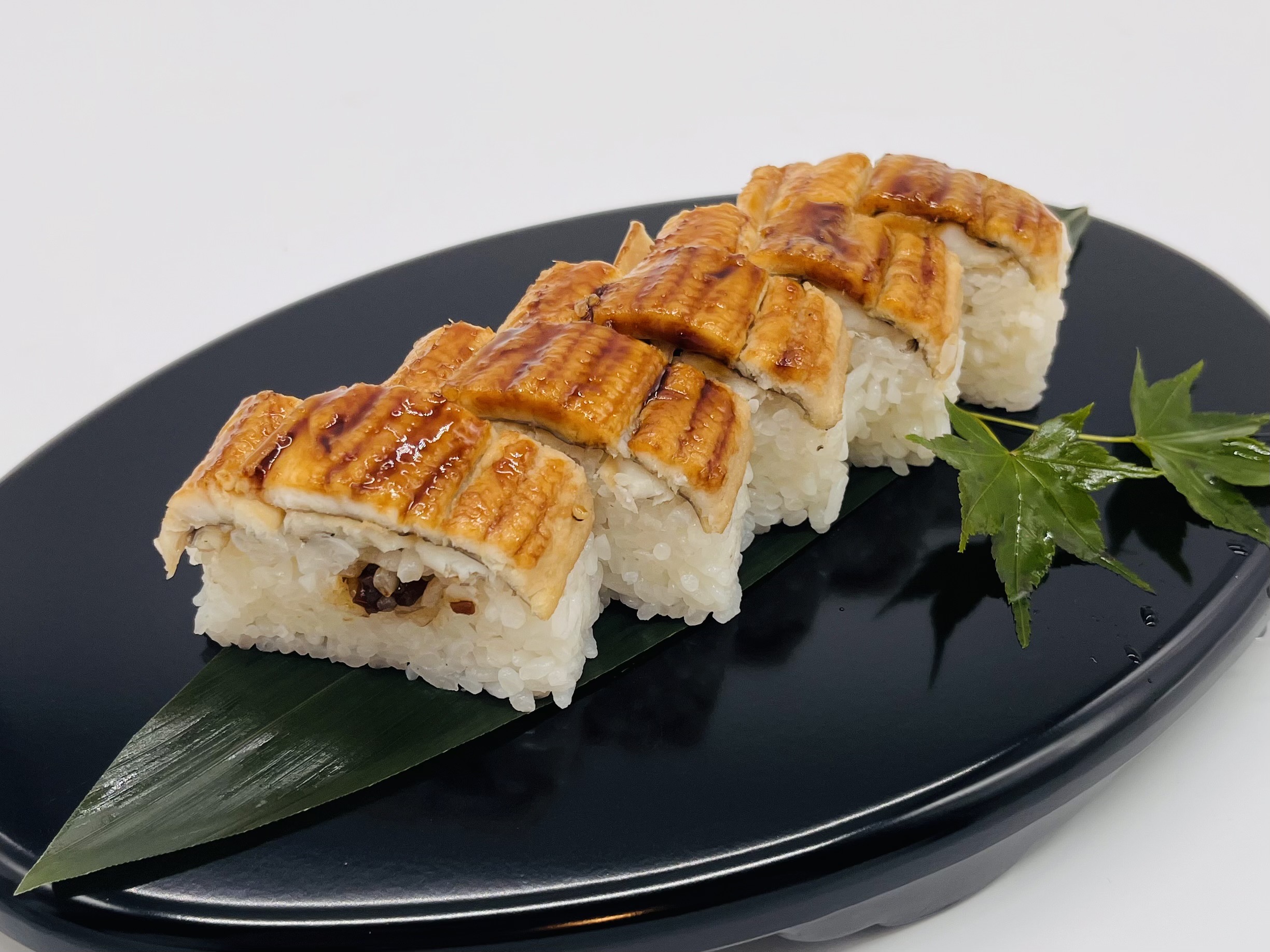 がんこ 穴子棒寿司5貫 Conger eel sushi roll (5 pieces)