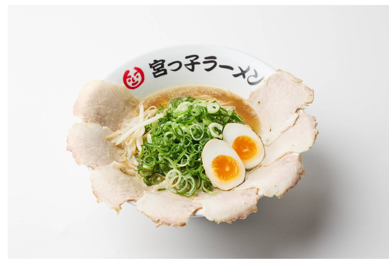 宮っ子ラーメン 煮玉子チャーシューメン