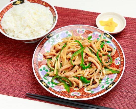 中華食堂一番館人気No.5 青椒肉絲 Green Pepper Steak