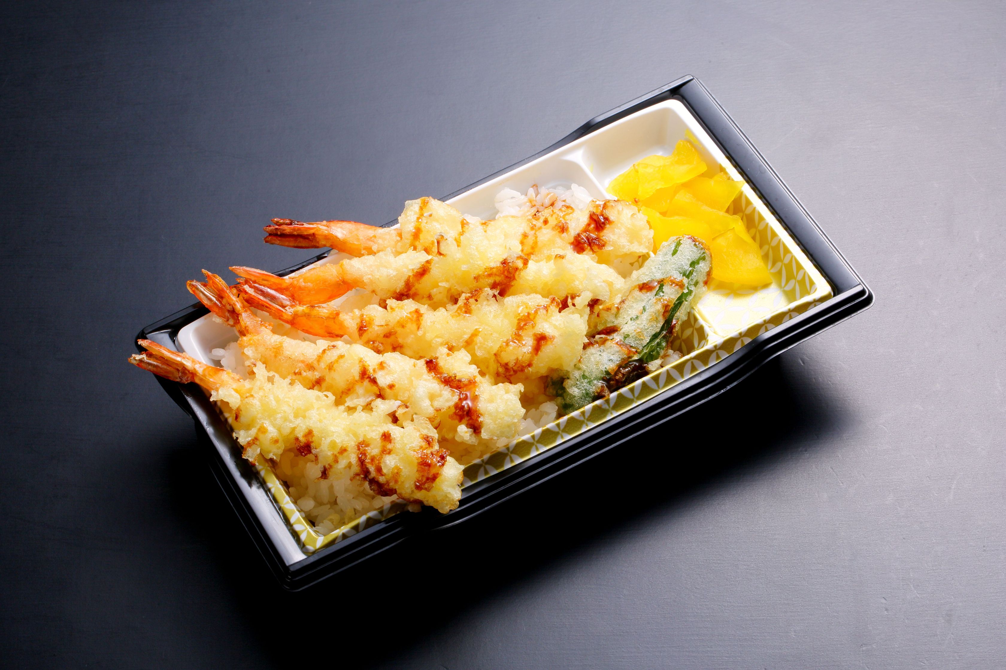 山の猿 海老天丼弁当