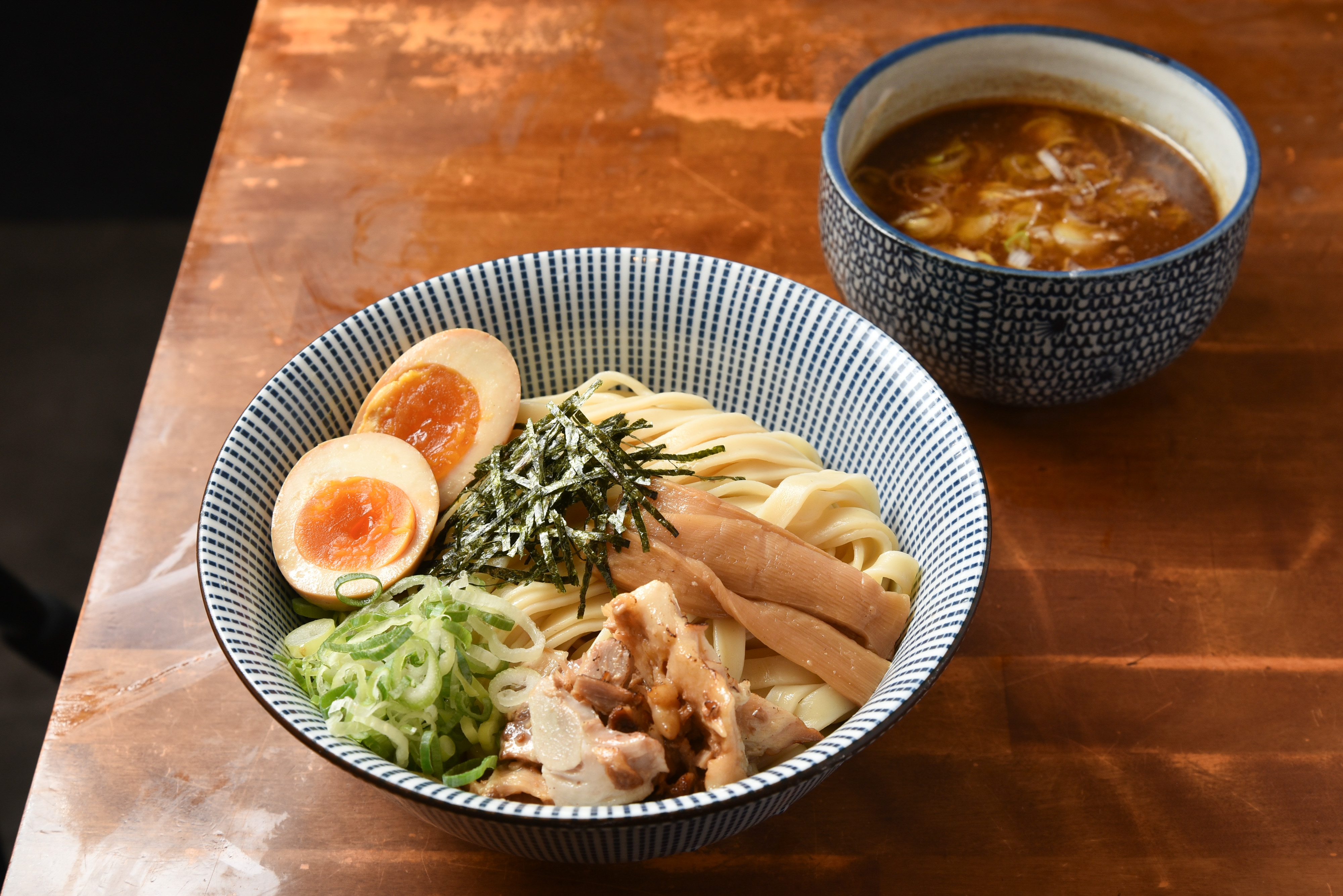 麺屋音 味玉濃厚魚介つけ麺