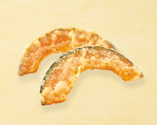 夢庵 〈お好み天ぷら〉かぼちゃ天(2個)