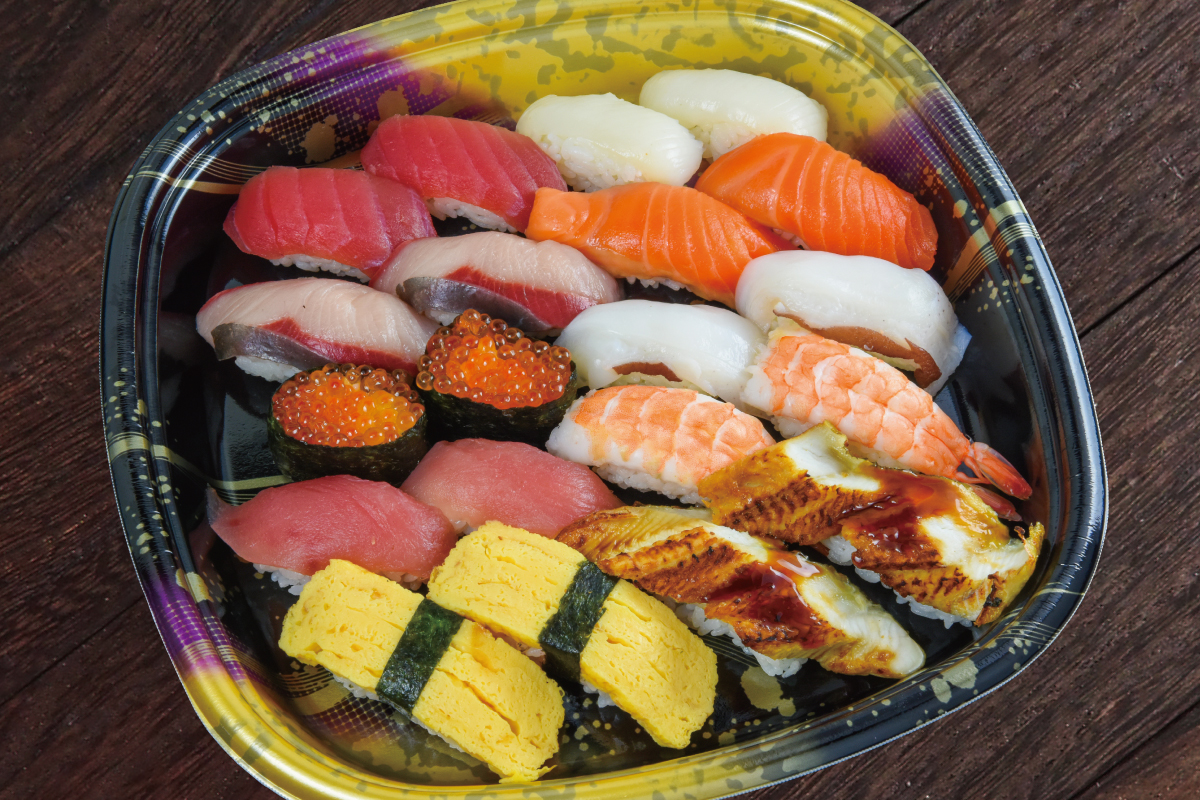 大起水産回転寿司 にぎりセット2人前(20貫)[Sushi Set(20 Piece)]