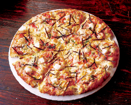 ピザーラスタイル もち明太子ピザ