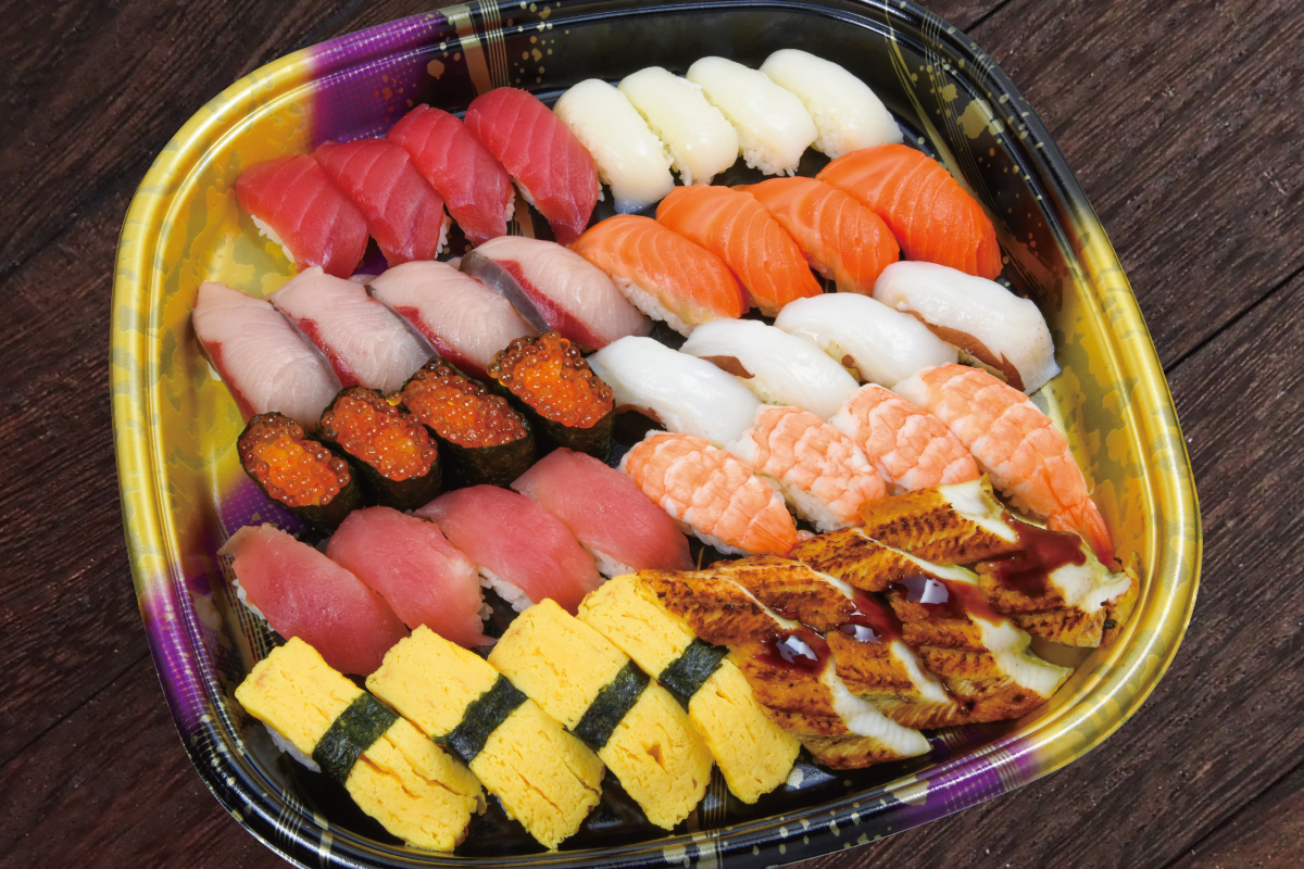 大起水産回転寿司 にぎりセット4人前(40貫)[Sushi Set(40 Piece)]