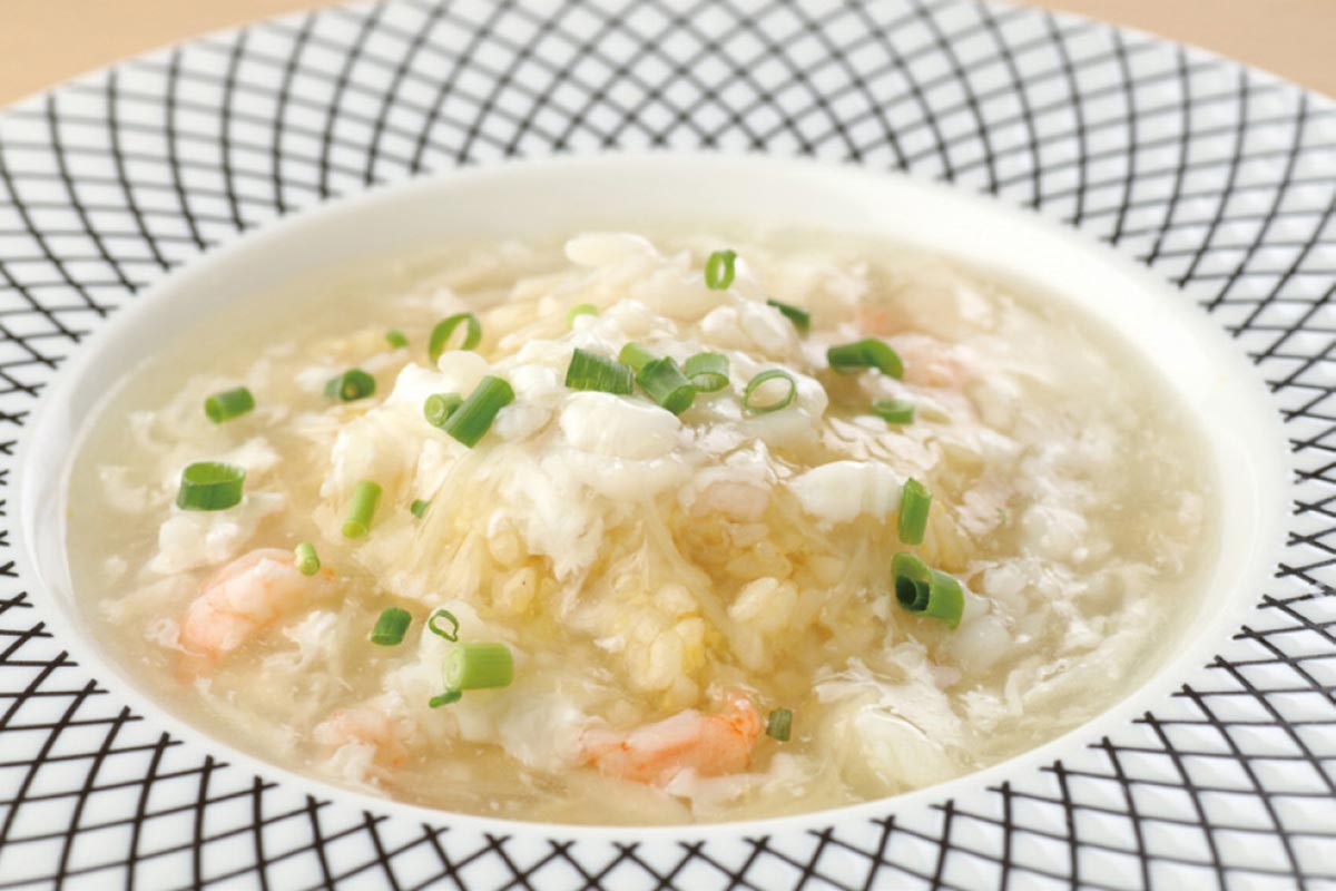 健康中華青蓮 やさしい海の幸のあんかけチャーハン