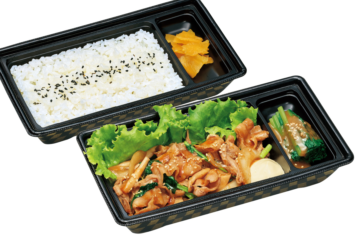 味の民芸 豚生姜焼き弁当