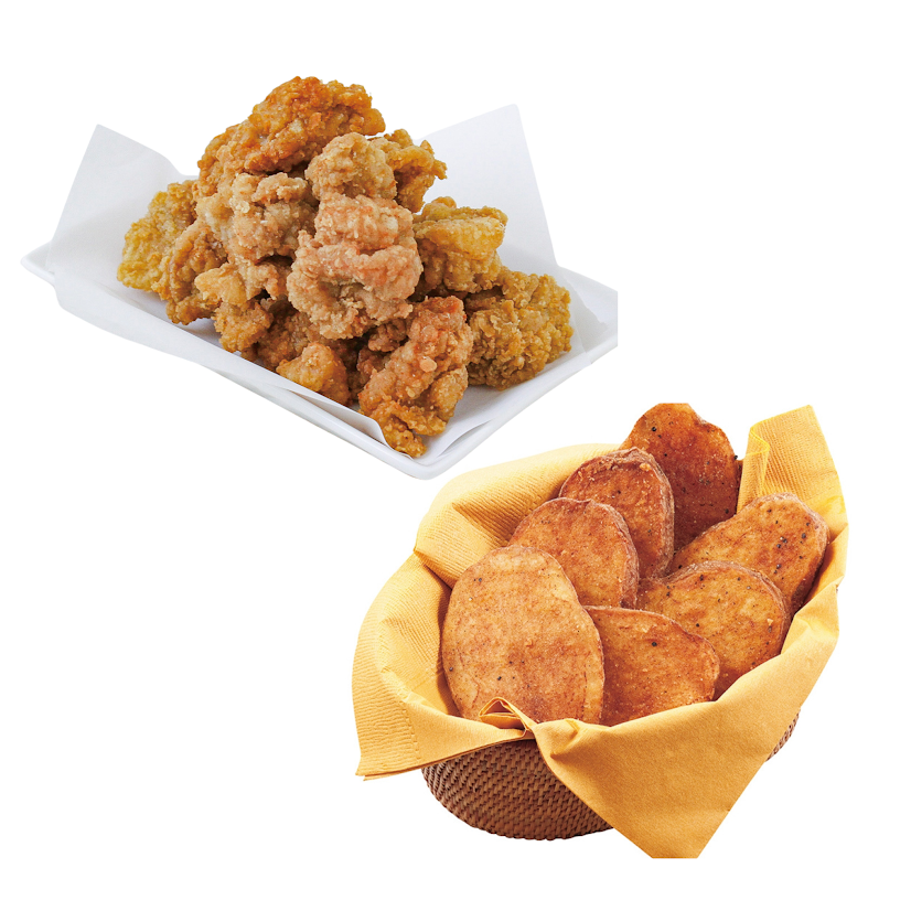 シェーキーズ チキン6p＆ポテトセット