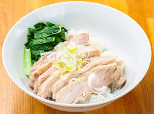 台湾小籠包 葱油鶏飯