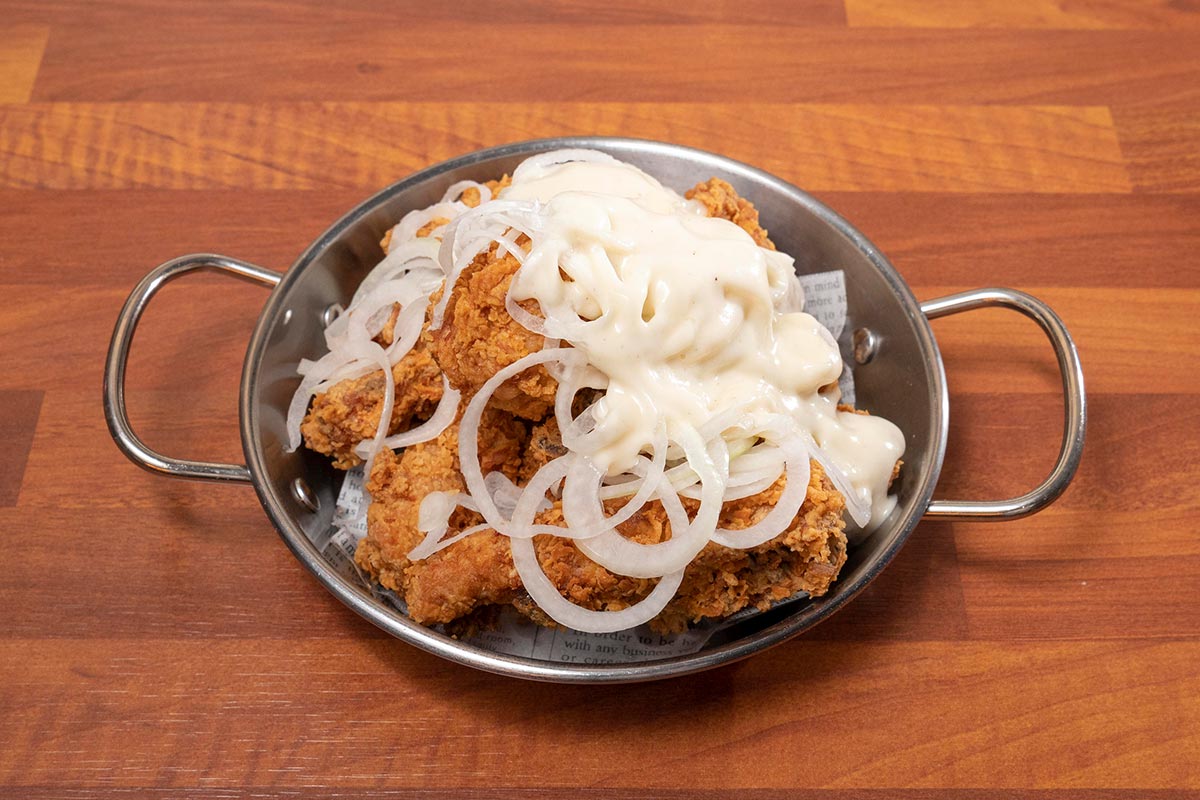 ネネチキン ハーフクリミオンチキン / Half Size Creamyon chicken / 크리미언 치킨 반 마리