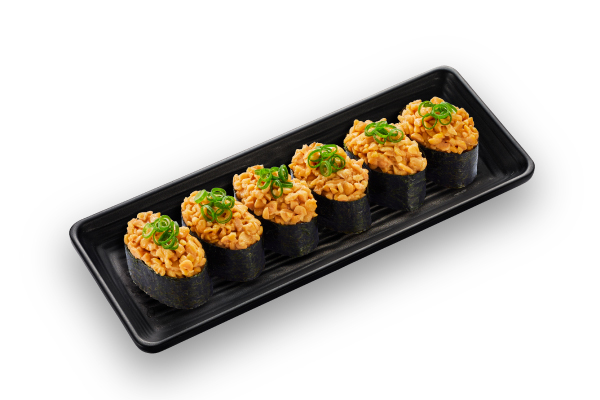 かっぱ寿司 ちょい足し寿司 納豆軍艦(6貫)