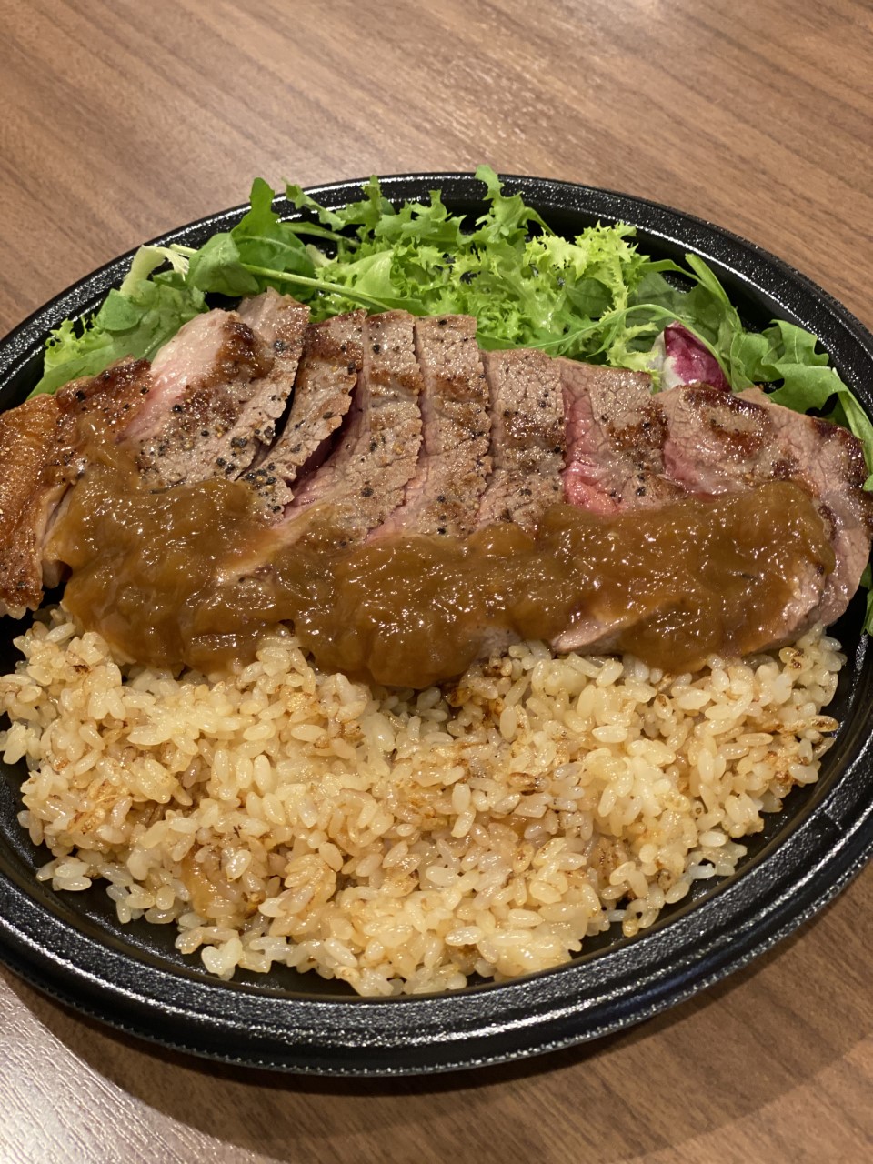 俺のフレンチ サーロインステーキ丼