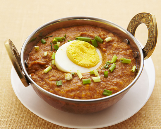 ナマステ食堂 エッグキーマ(ナンorライス サラダ付) Egg Keema (With Naan/Rice ＆ Salad)