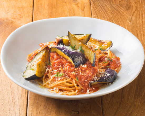 ラパウザ 茄子のトマトソース