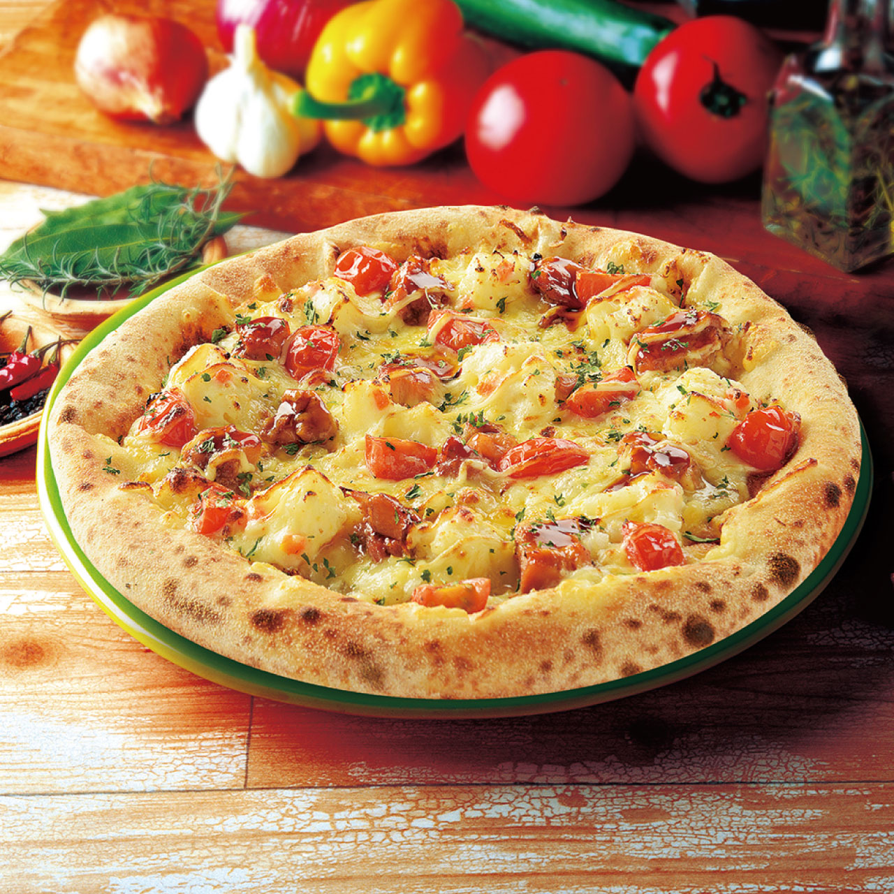 ナポリの窯 炭火焼きチキンと北海道ポテト