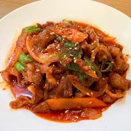 韓無量 辛豚プルコギ