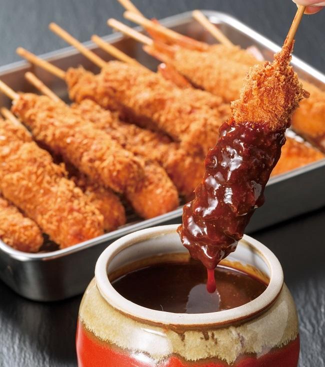 赤から 味噌串カツ